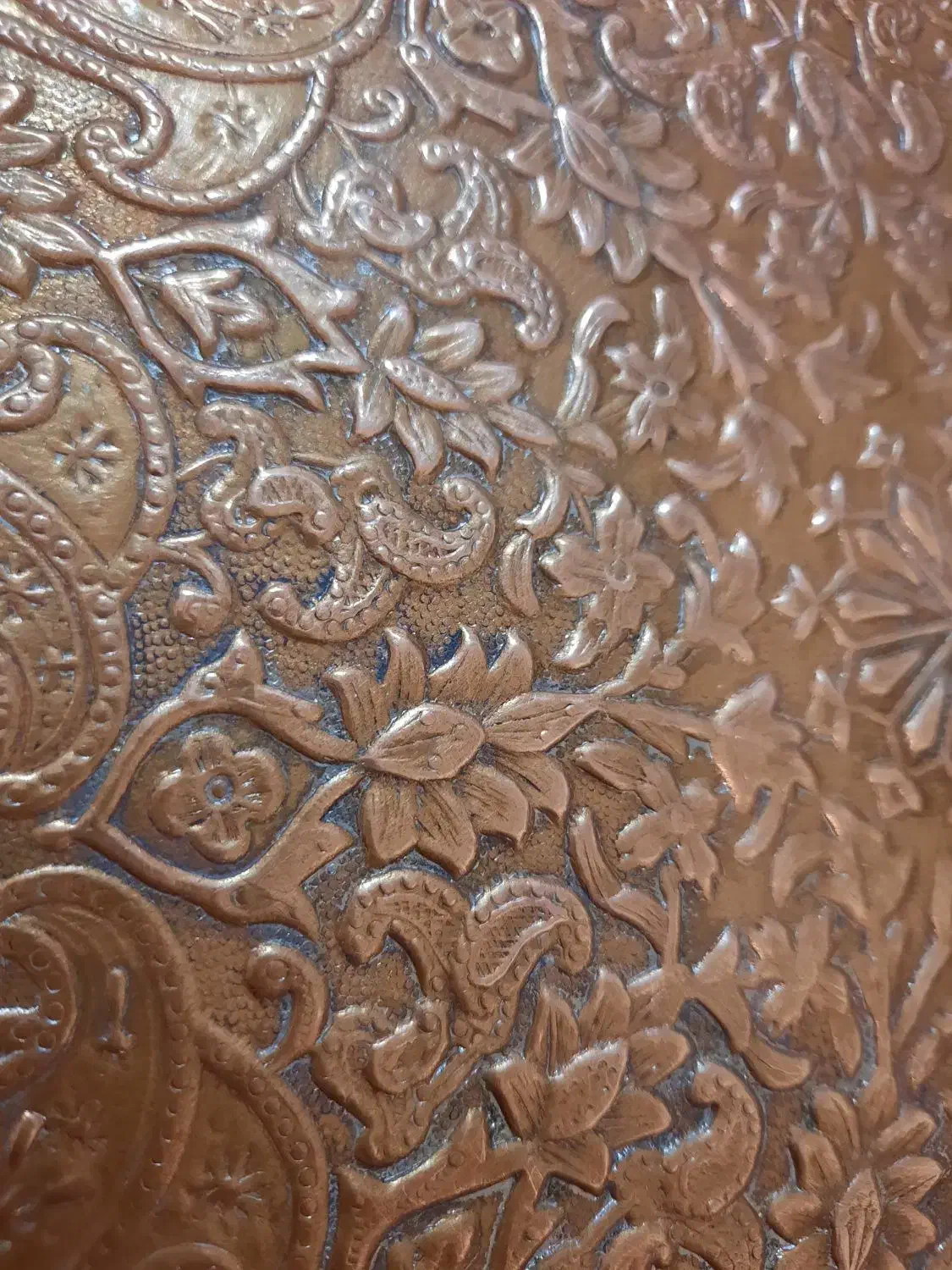 سینی مسی عتیقه قدیمی قلم برجسته یلدایی یلدا|کلکسیون اشیاء عتیقه|ارومیه, |دیوار