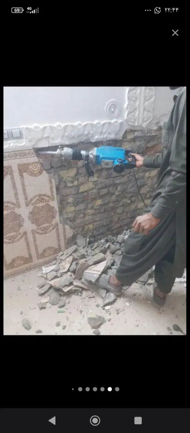 تخریب کاروکنده کاردرخاش|خدمات پیشه و مهارت|خاش, |دیوار
