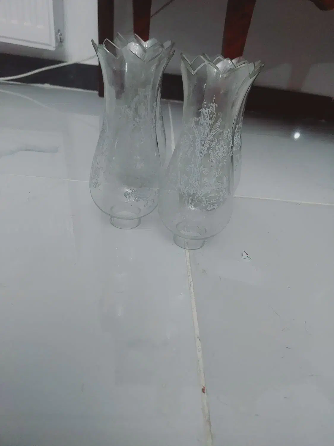 روشنایی برنز و شش عدد حباب لوستر|لوستر و چراغ آویز|تبریز, |دیوار