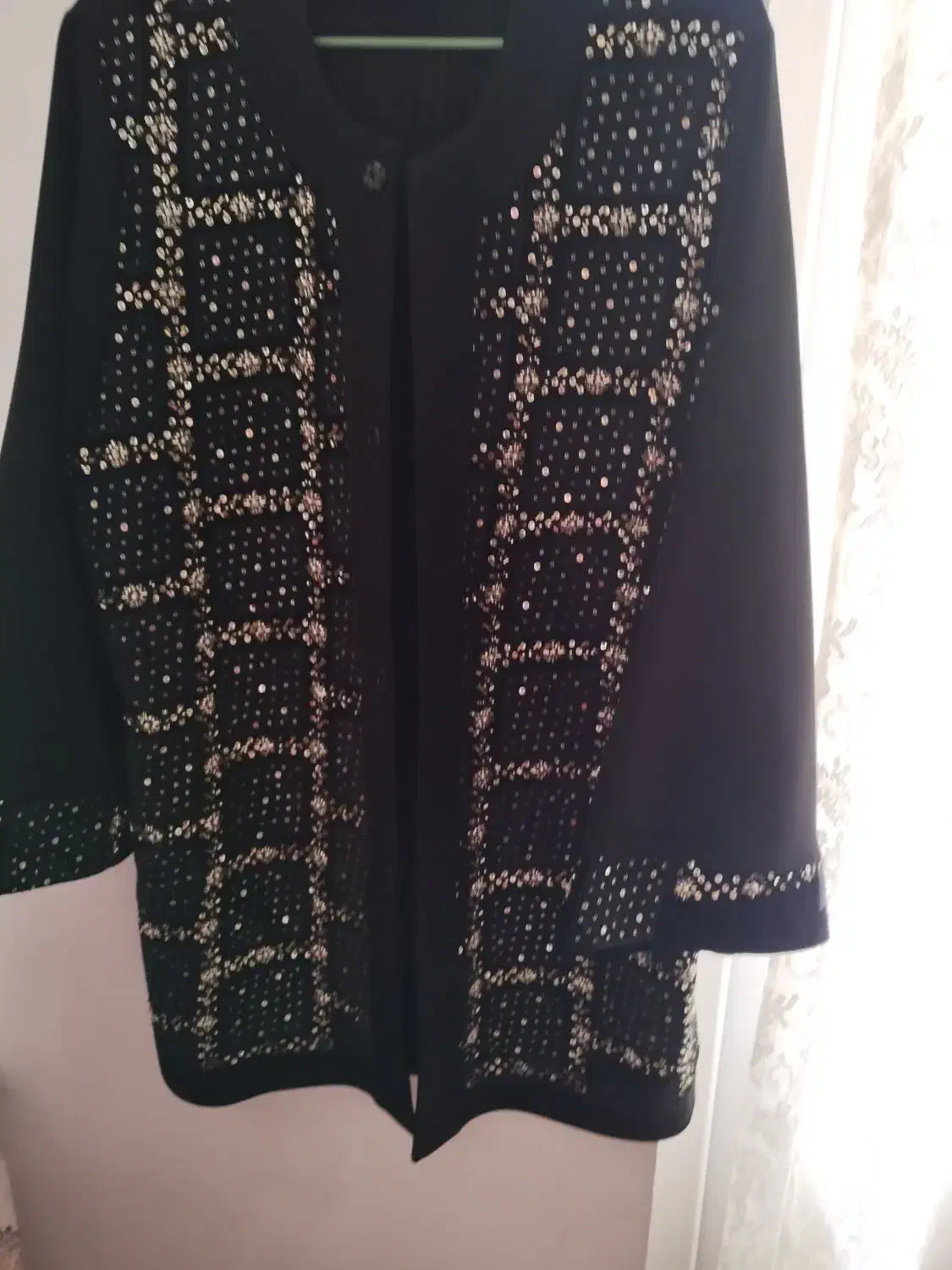 کت مجلسی کار شده کرپ گاواردین|لباس|شهریار, شهریار|دیوار