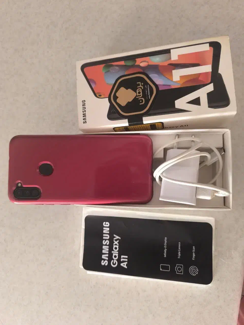 موبایل A11۲۰۲۲ تمیز و به شرط سالمی و خانگی هستم|موبایل|آران و بیدگل, |دیوار