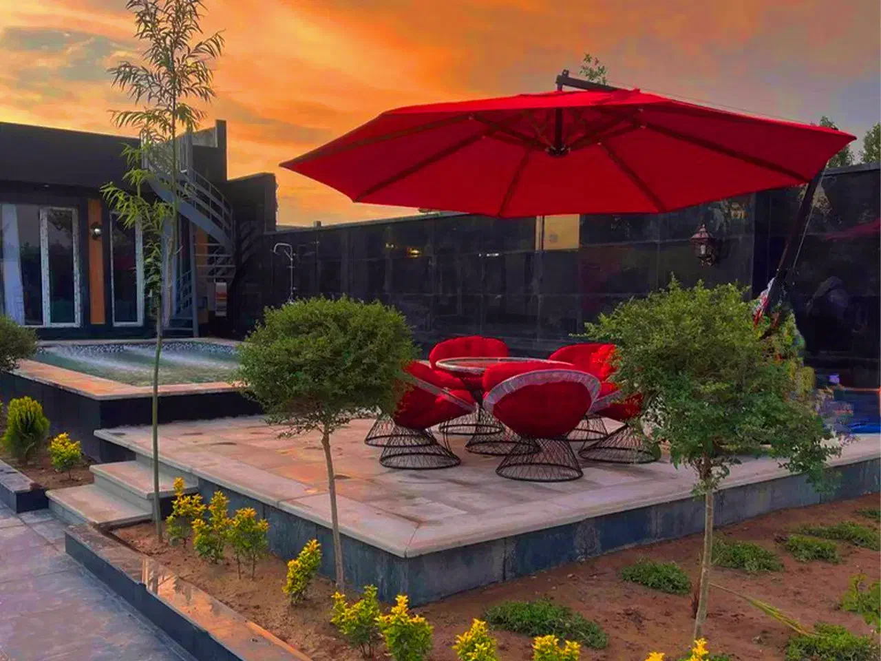 میز صندلی باغی/ مدل بامبو / ارسال فوری|صندلی و نیمکت|کوهسار (البرز), |دیوار