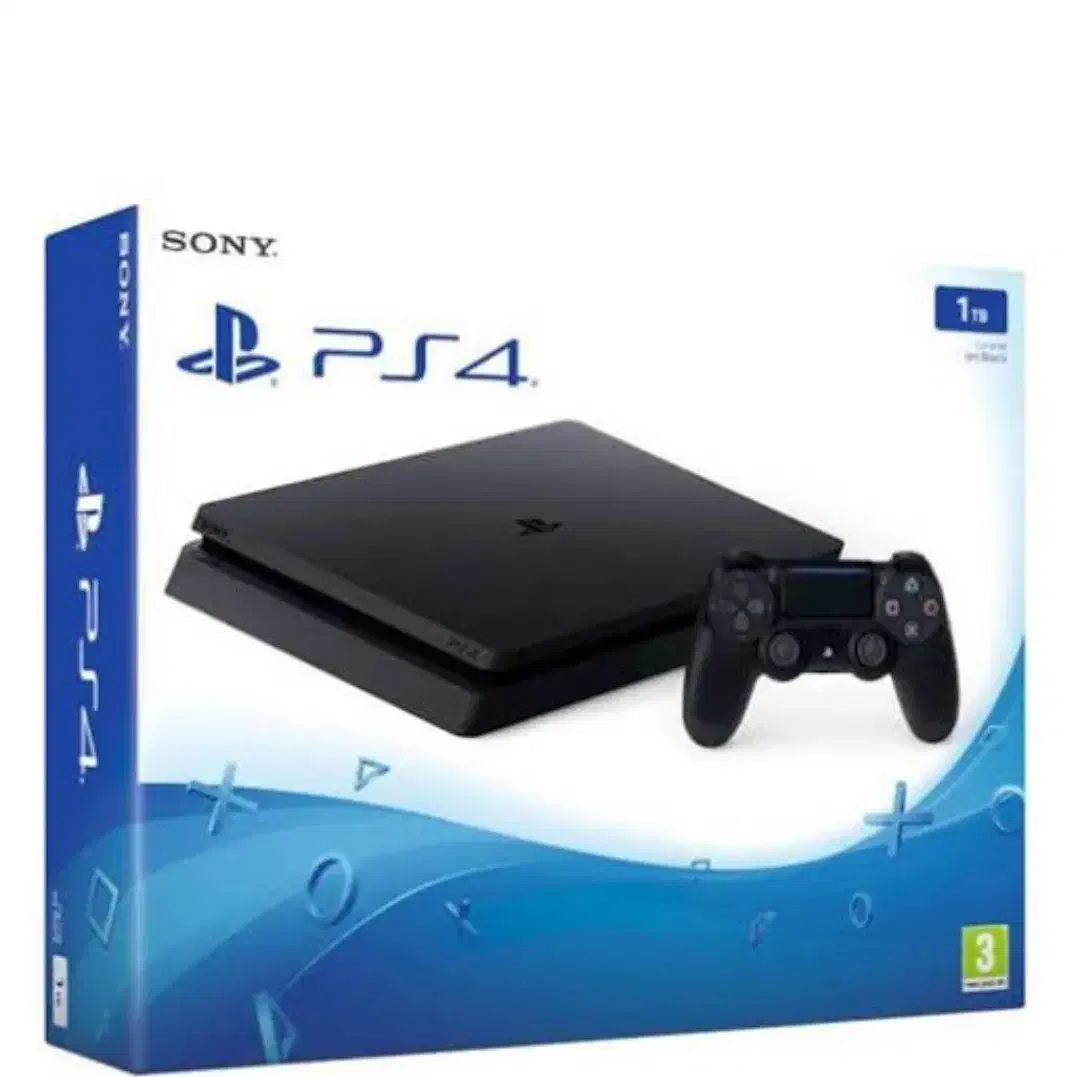 PS4 اسلیم 1 ترابایت ، دو دسته|کنسول، بازی ویدئویی و آنلاین|اردبیل, |دیوار