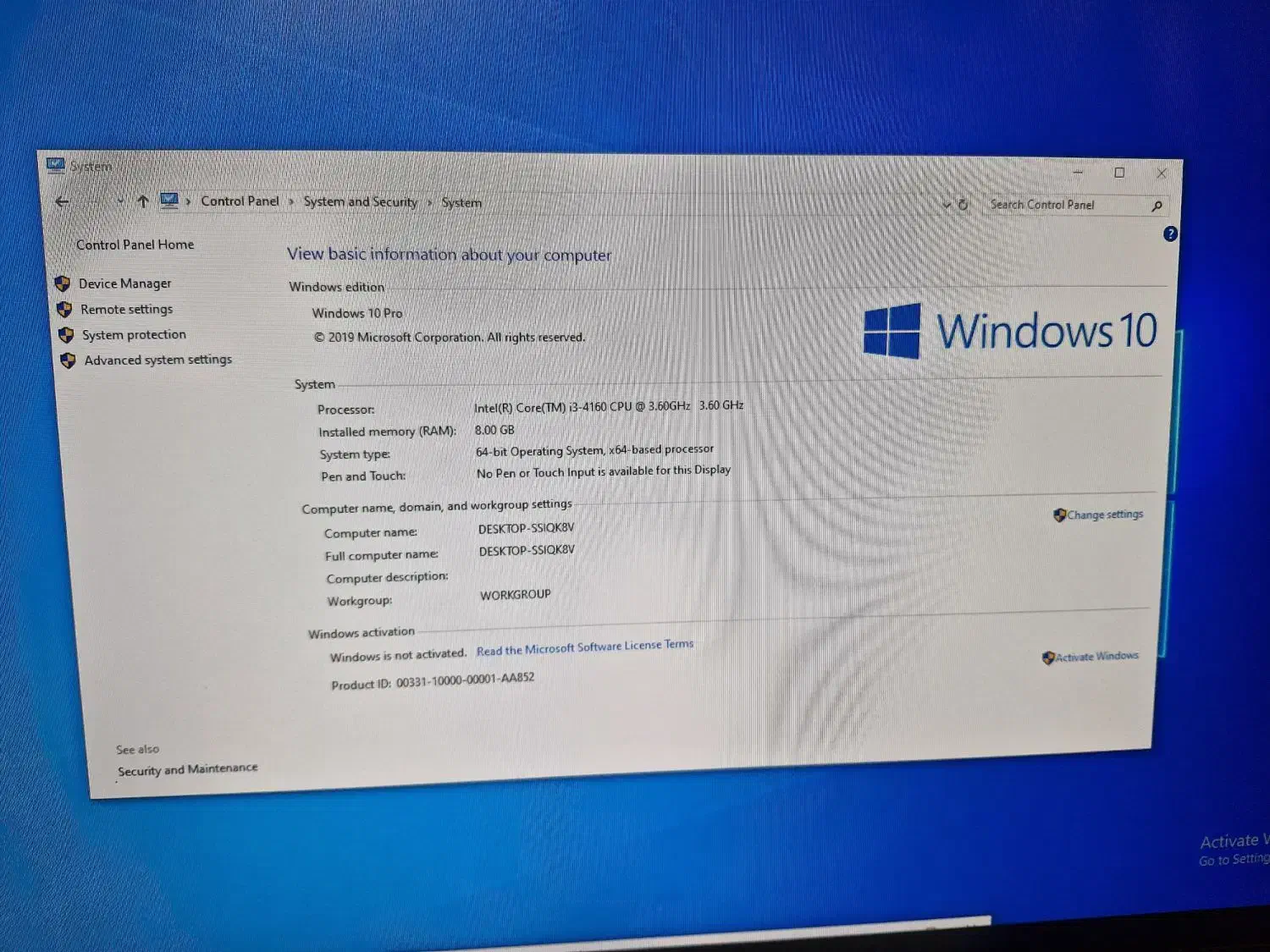 کامپیوتر مخصوص امور دفتری|رایانه رومیزی|خرم‌آباد, |دیوار