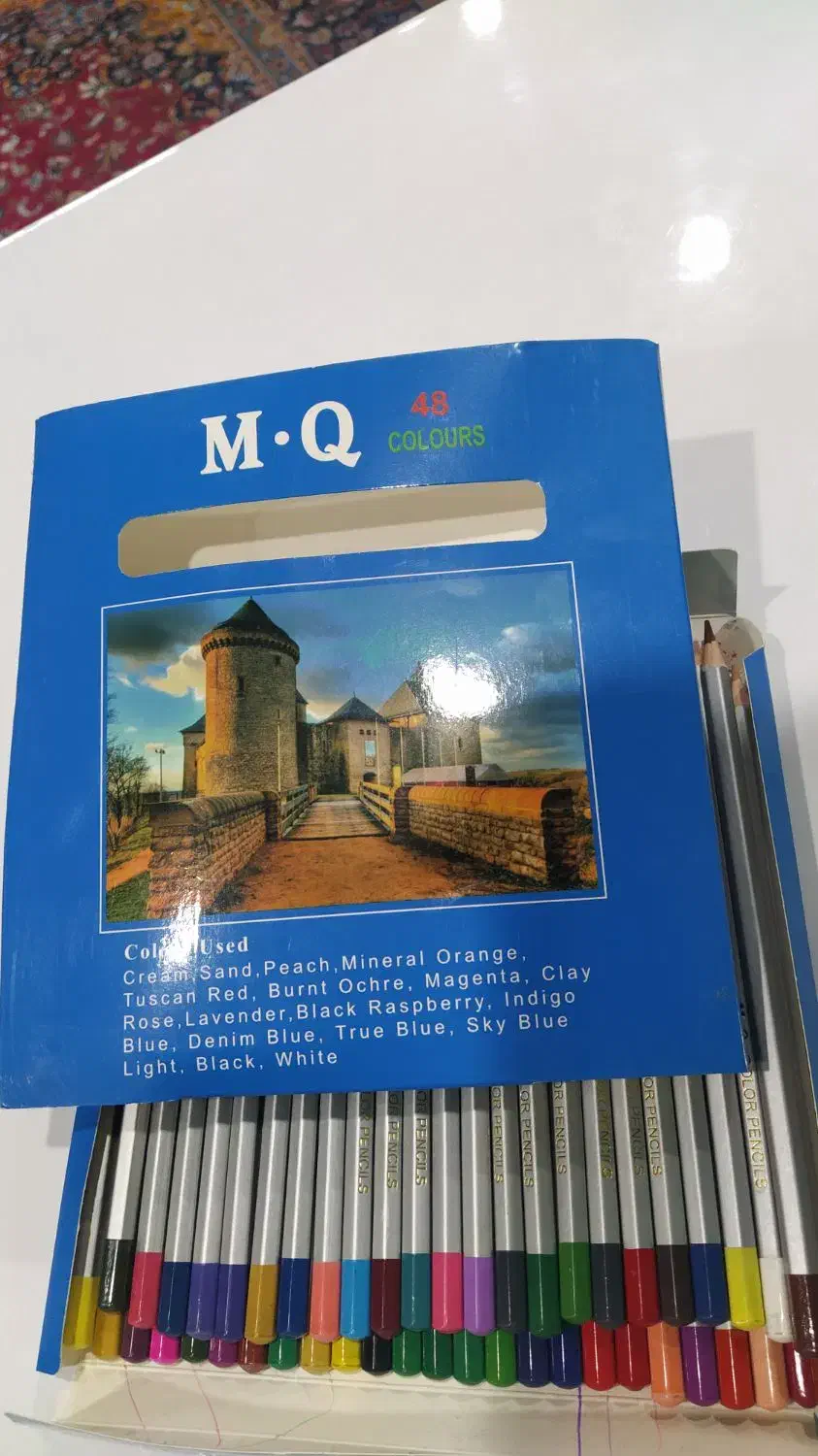 مداد رنگی ام کیو MQ اصلی ۴۸ رنگ|لوازم التحریر|ری, شهرک نظامی|دیوار