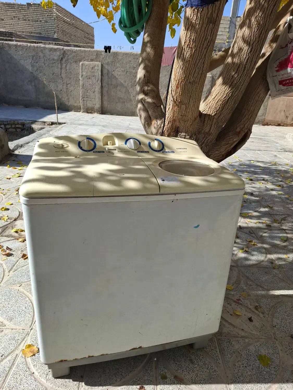 لباسشویی دوقلو سامسونگ|ماشین لباسشویی و خشک‌کن لباس|اصفهان, براآن شمالی|دیوار