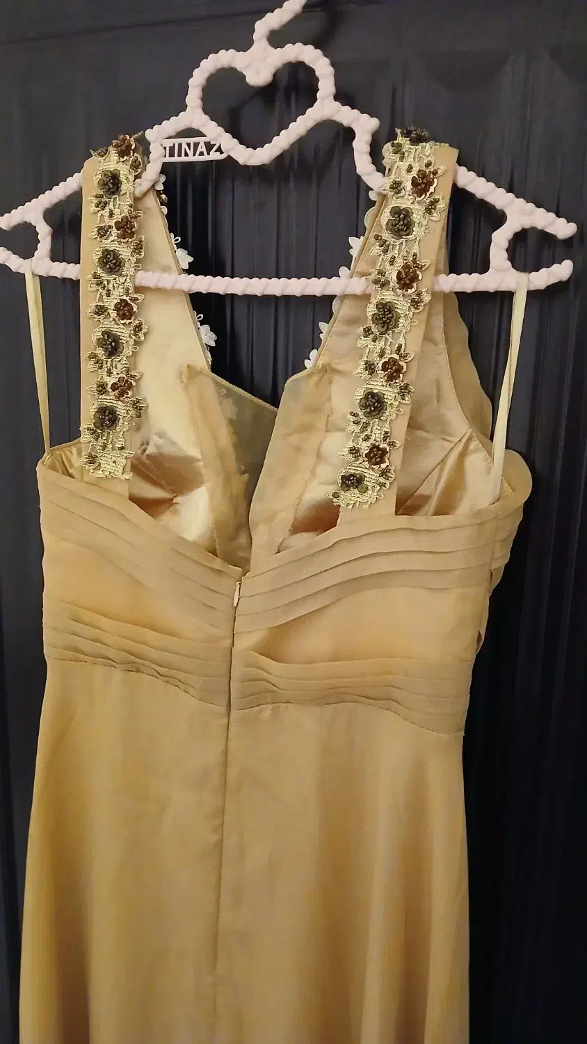 لباس مجلسی بسیار زیبا با حریر خارجی|لباس|چالوس, |دیوار