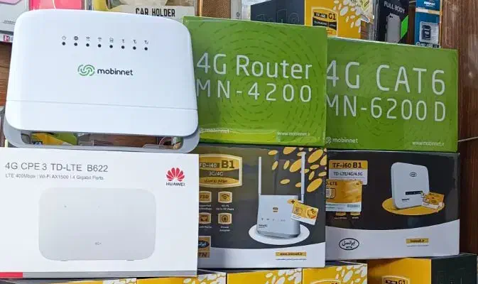 مودم 4.5آنلاک مبین نت cat7 تا۱۰۰۰حجم امکان خرید|مودم و تجهیزات شبکه|تبریز, |دیوار