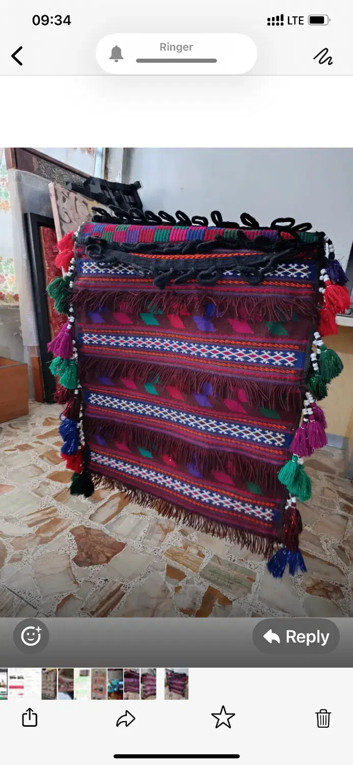 خورجین دستباف|گلیم، جاجیم، گبه|تهران, آرژانتین|دیوار