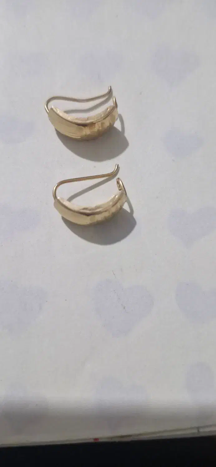 گوشوار دخترونه صدفی ۱گرم ۸۰۰|جواهرات|شیراز, فرگاز|دیوار