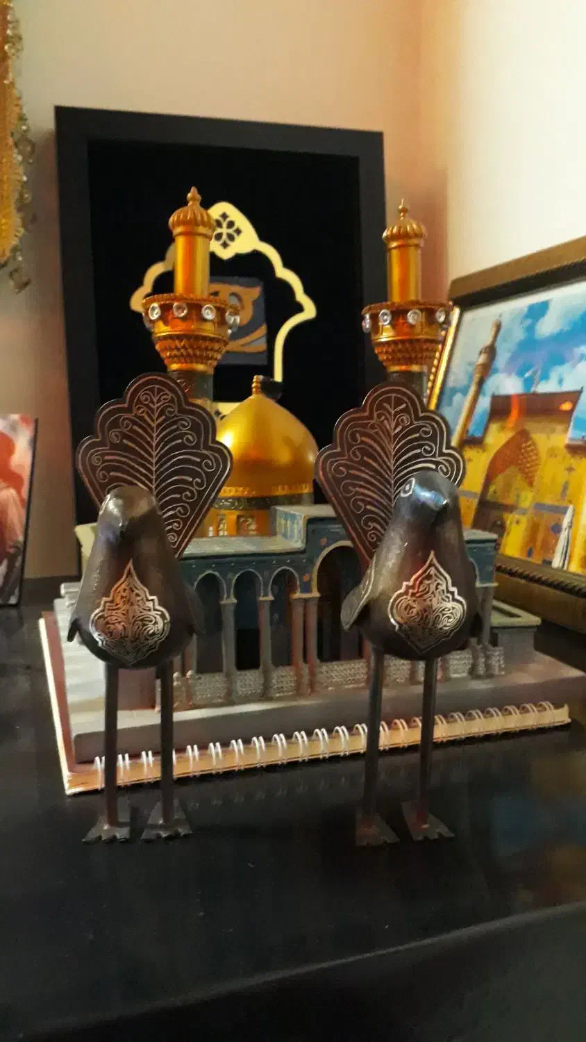 گنجشک نقره کوب علامت پا کوتاه وپا بلند پر نقره|کلکسیون اشیاء عتیقه|اصفهان, حسینآباد|دیوار