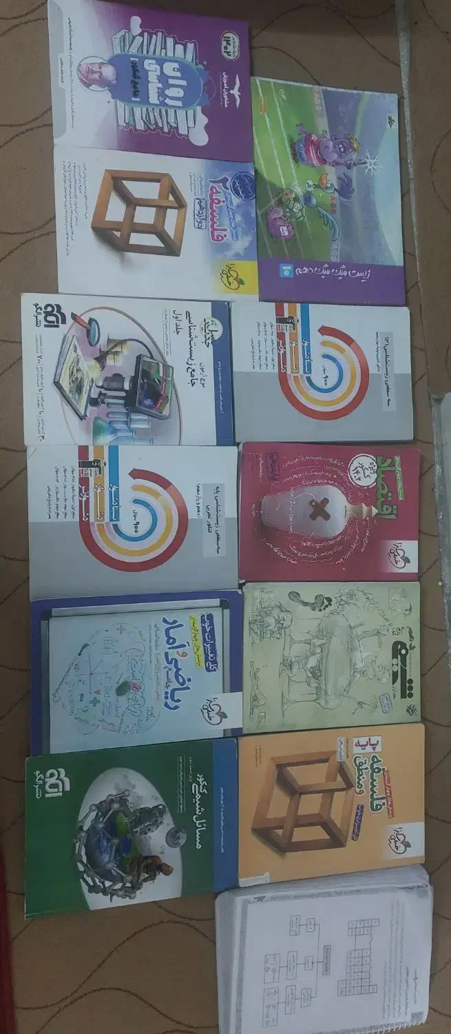 کتاب کمک درسی|کتاب و مجله آموزشی|قم, باجک یک|دیوار