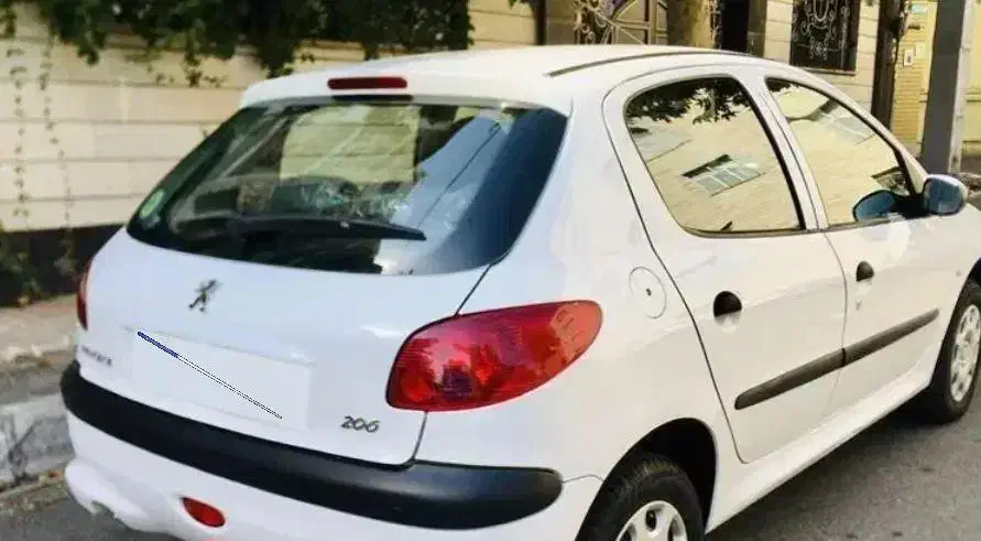 206 تیپ ۵،بیرنگ|خودرو سواری و وانت|تهران, شهرآرا|دیوار