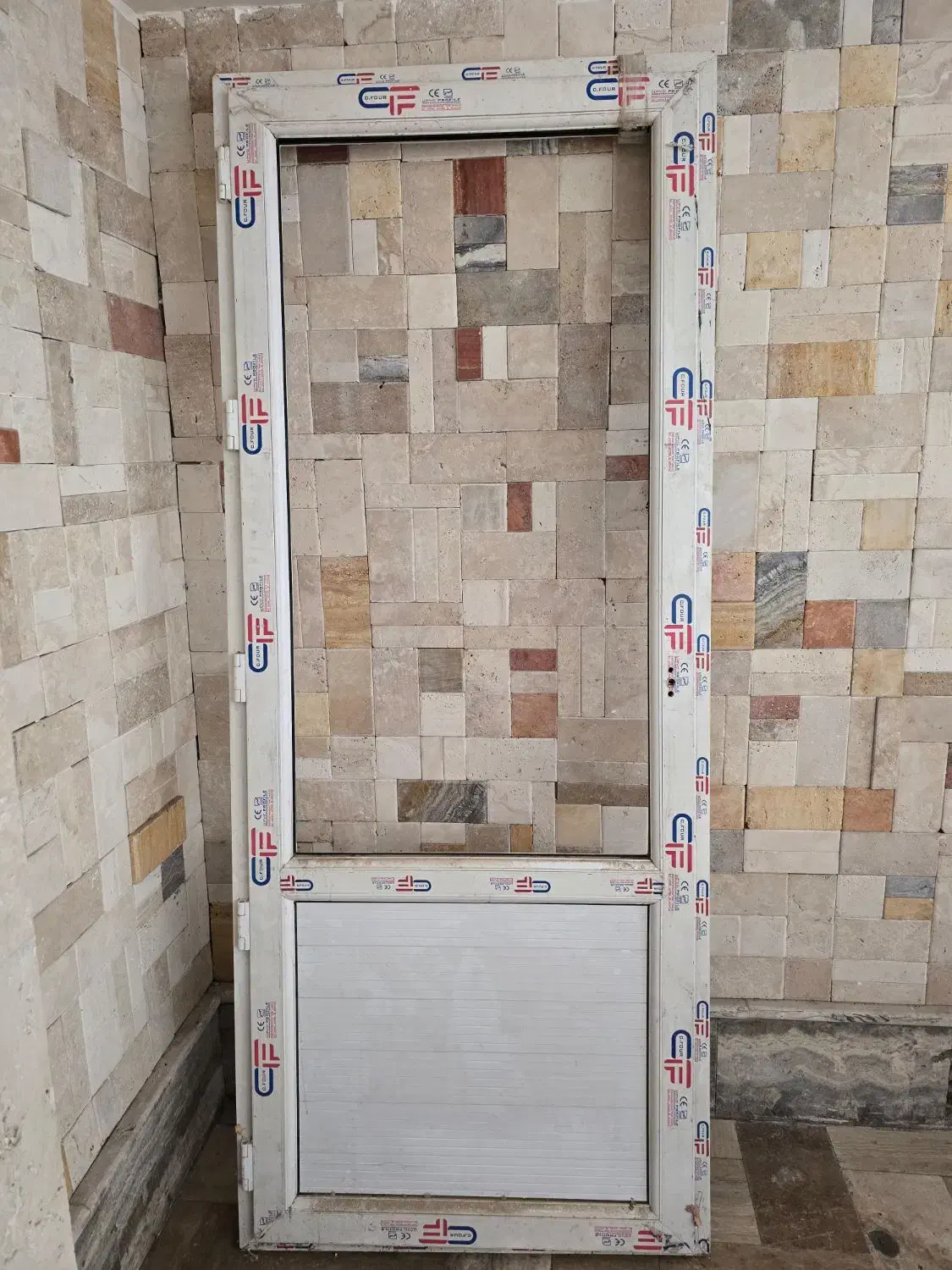 درب یو پی وی سی بالکنی|مصالح و تجهیزات ساختمان|ری, شهرری|دیوار