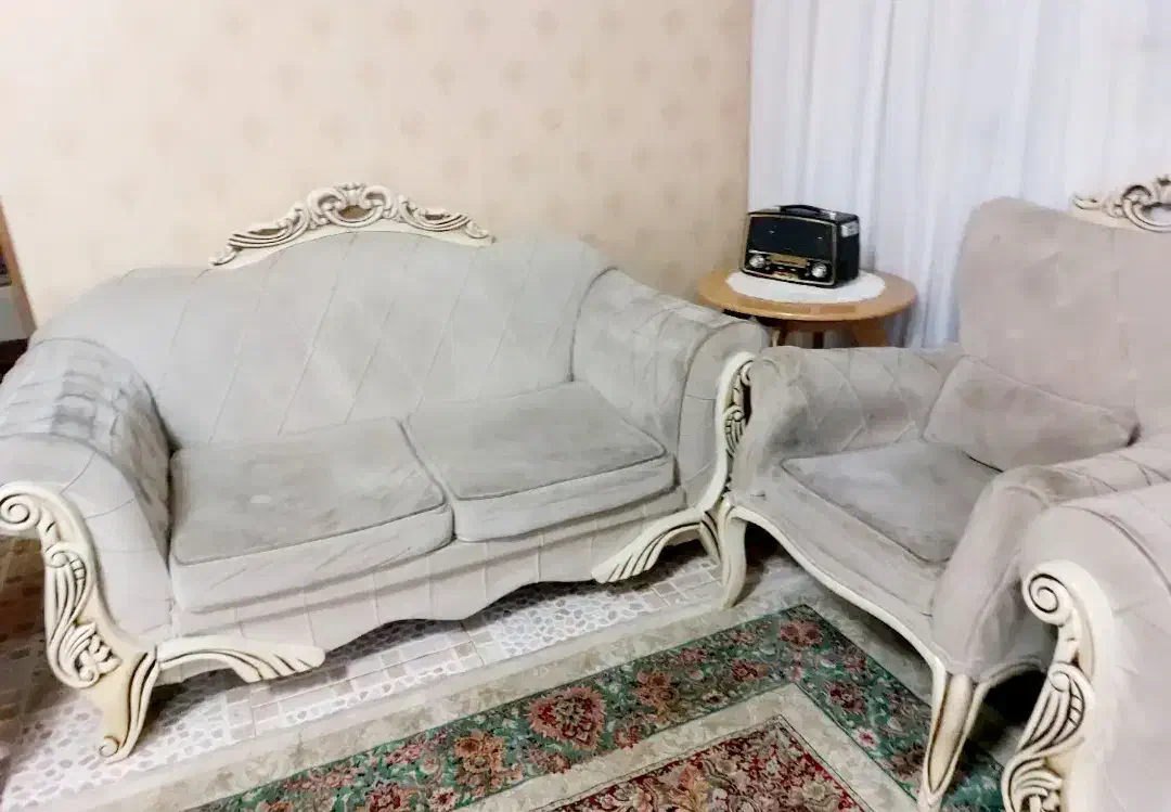 مبل ۷نفره کلاسیک|مبلمان خانگی و میز عسلی|محمدشهر, محمدشهر|دیوار