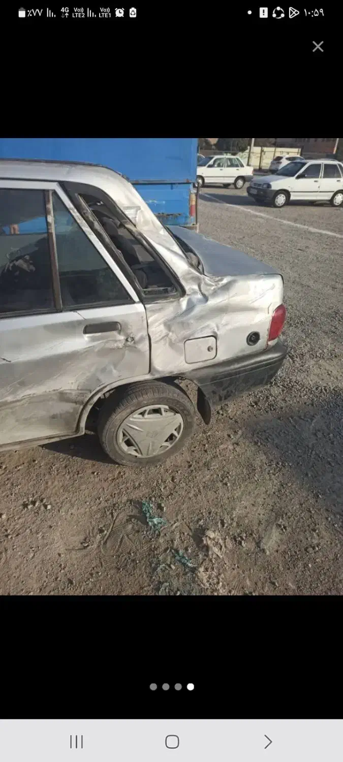 تصادفی چپی روشن خاموش|خودرو سواری و وانت|زاهدان, |دیوار