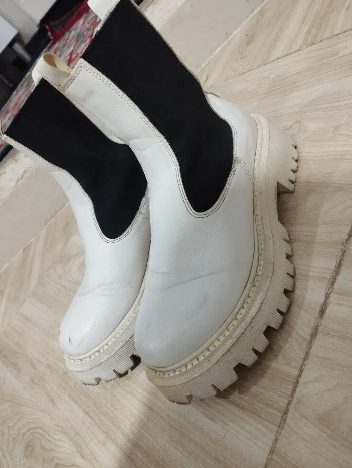 نیم بوت سفید|کیف، کفش، کمربند|سبزوار, هویزه|دیوار