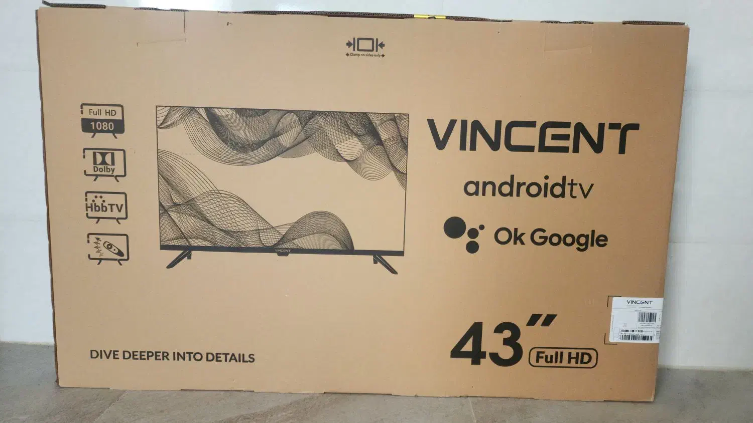 تلویزیون وینست مدل 43vf7510|تلویزیون و پروژکتور|یزد, |دیوار