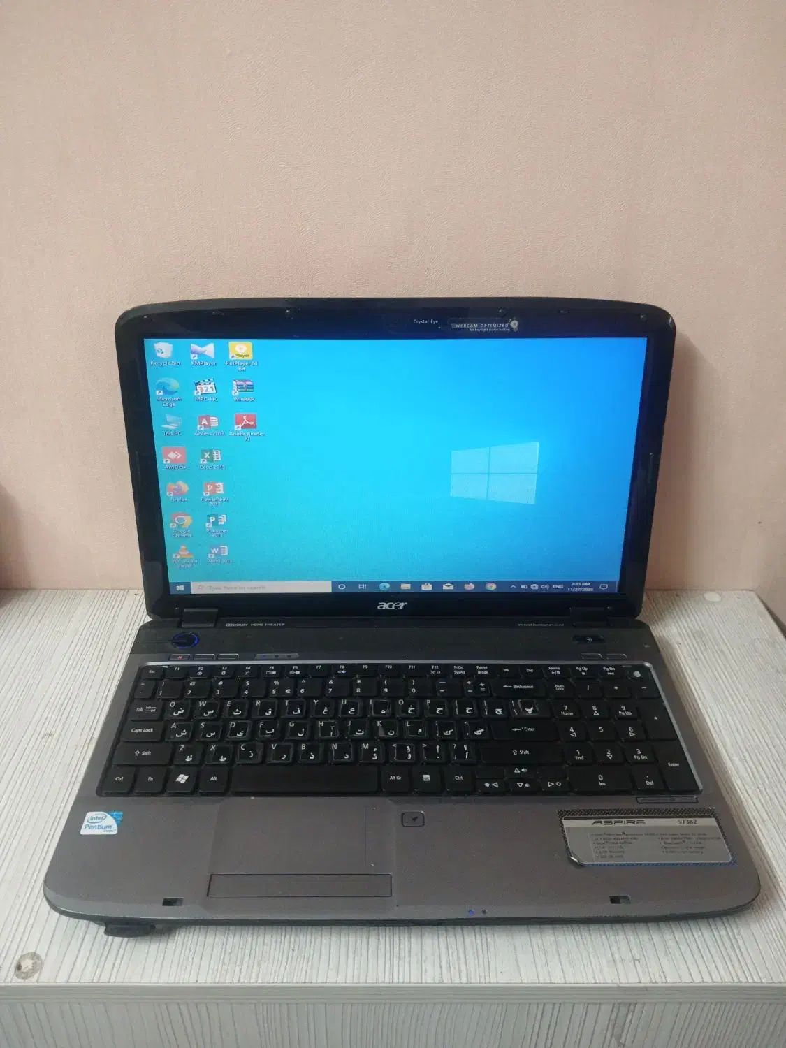 لپتاپ ایسر 5738Z سالم|رایانه همراه|تهران, فردوسی|دیوار