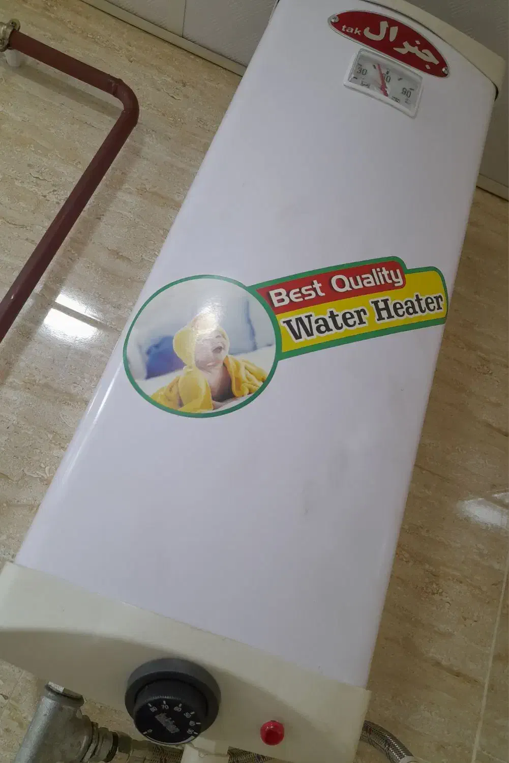 ابگرمکن برقی در حد نو|آبگرمکن، پکیج، شوفاژ|لولمان, |دیوار