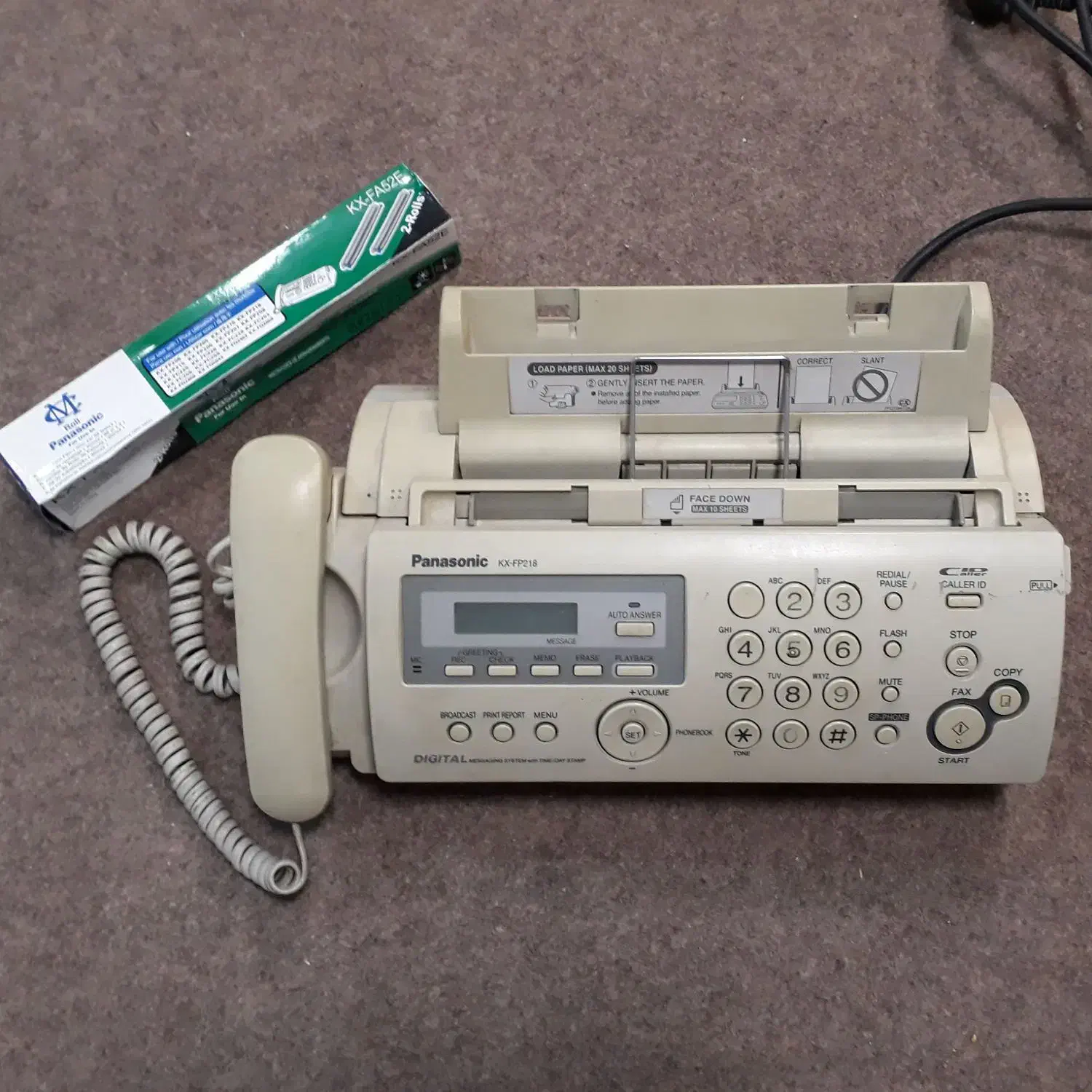 تلفن ۳کاره پاناسونیک اصل مالزی کپی فکس تلفن|پرینتر، اسکنر، کپی، فکس|مشهد, کوی المهدی|دیوار