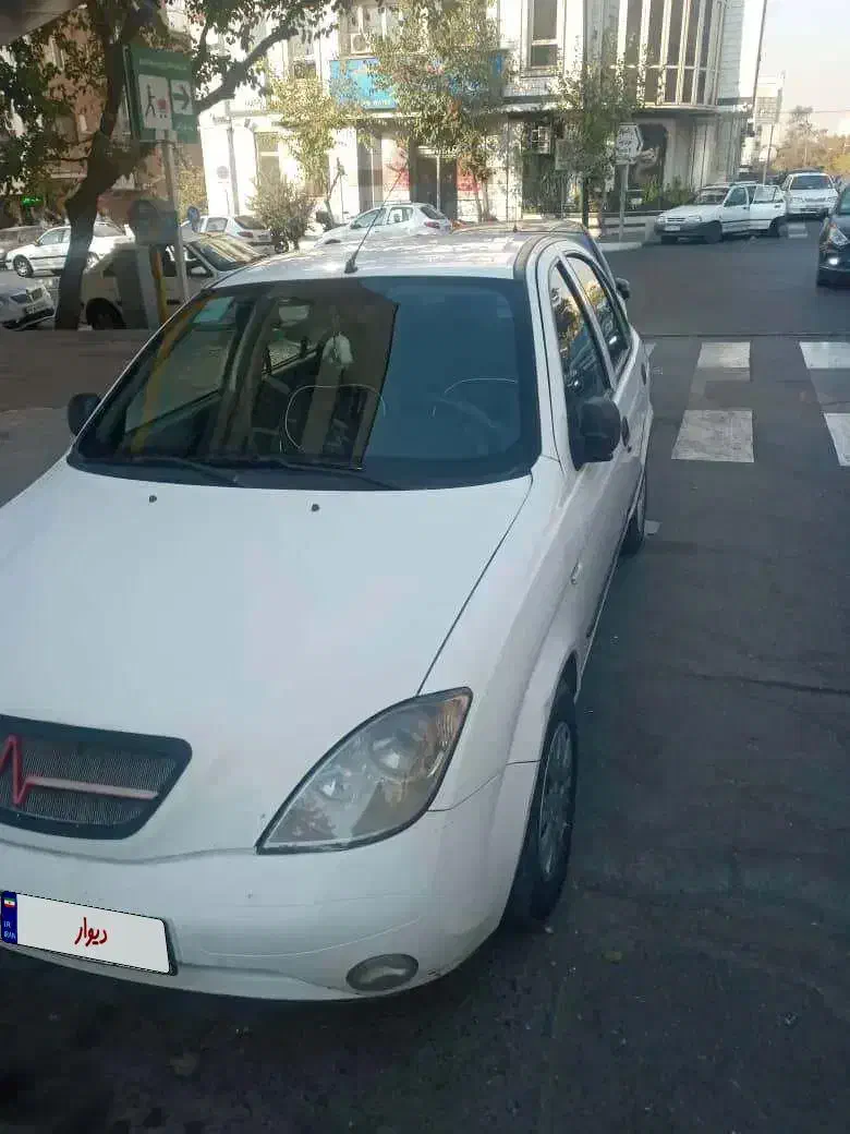 فروش فوری تیبا 2 سفید|خودرو سواری و وانت|تهران, شهرآرا|دیوار