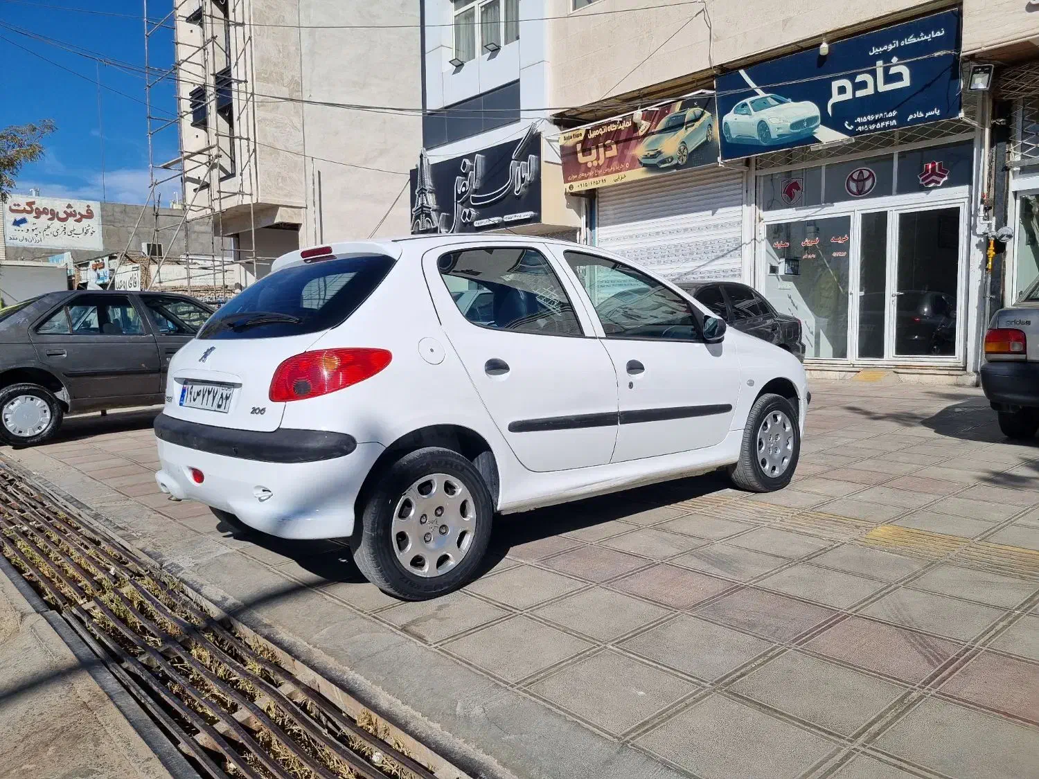 ۲۰۶ تیپ ۲ مدل ۹۶|خودرو سواری و وانت|قائن, |دیوار