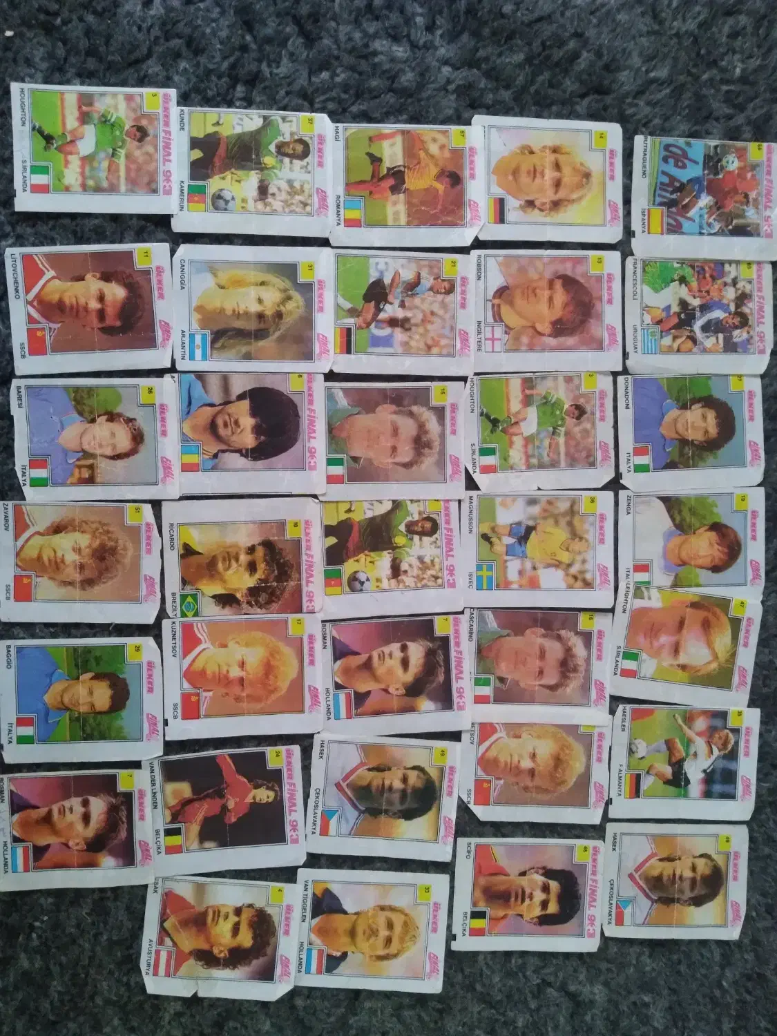 عکس فوتبال قدیمی آدامسی|کلکسیون و سرگرمی|اهر, |دیوار