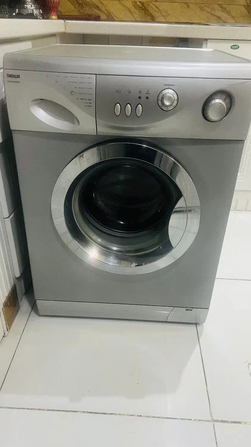 ماشین لباسشویی تمام اتومات اسنوا ۵کیلویی|ماشین لباسشویی و خشککن لباس|زاهدان, |دیوار