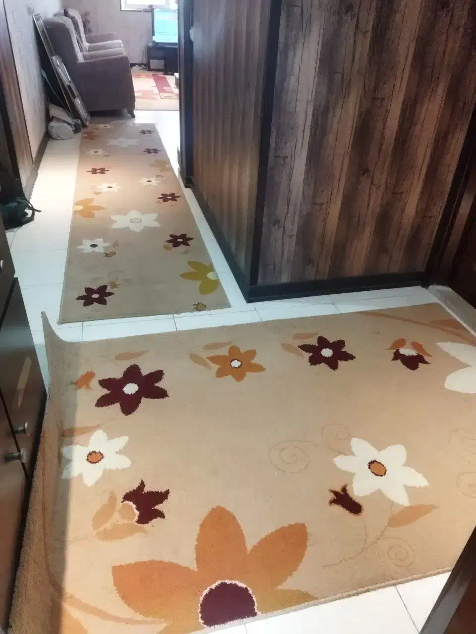 یک ست فرش سه تایی|فرش|شاهین‌شهر, مسکن مهر|دیوار