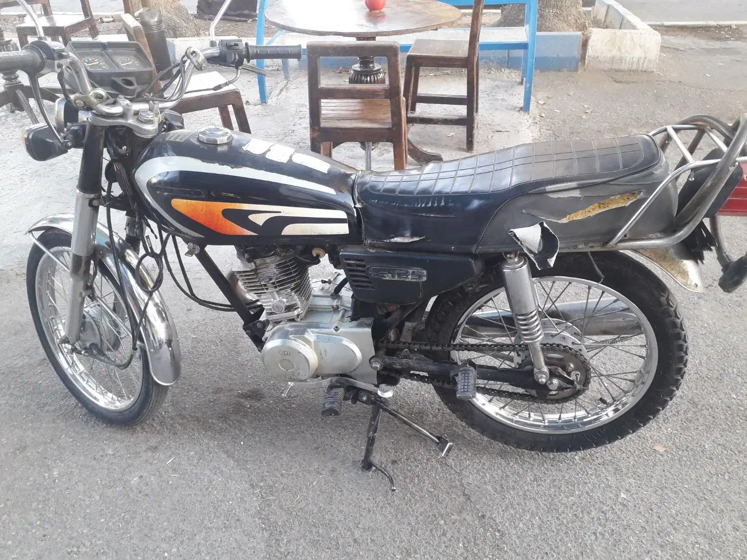 موتور ۱۲۵ برگه مزایده|موتورسیکلت|قزوین, |دیوار