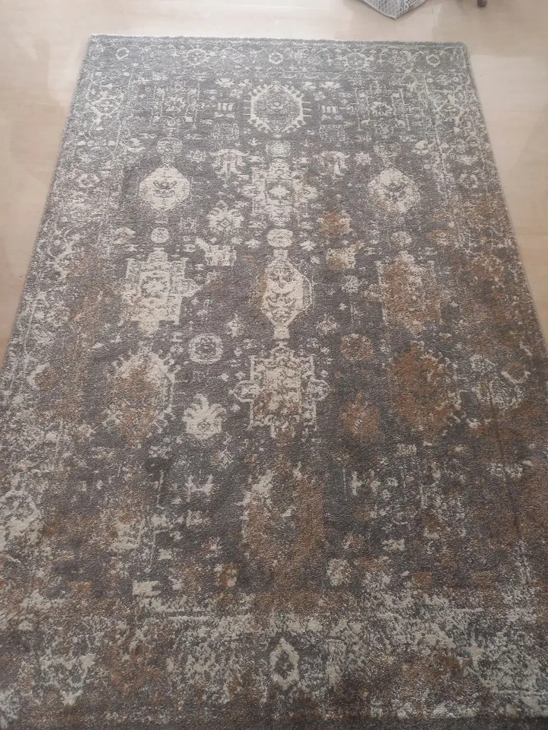 فرش ساوین درجه یک ۴ متری و قالیچه ست نو|فرش|کیش, |دیوار