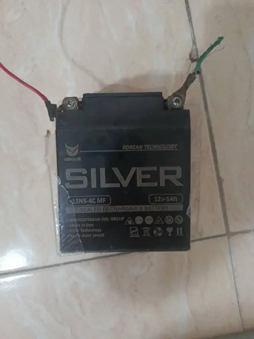 باتری موتور هوندا نو|قطعات یدکی و لوازم جانبی|ساوه, |دیوار