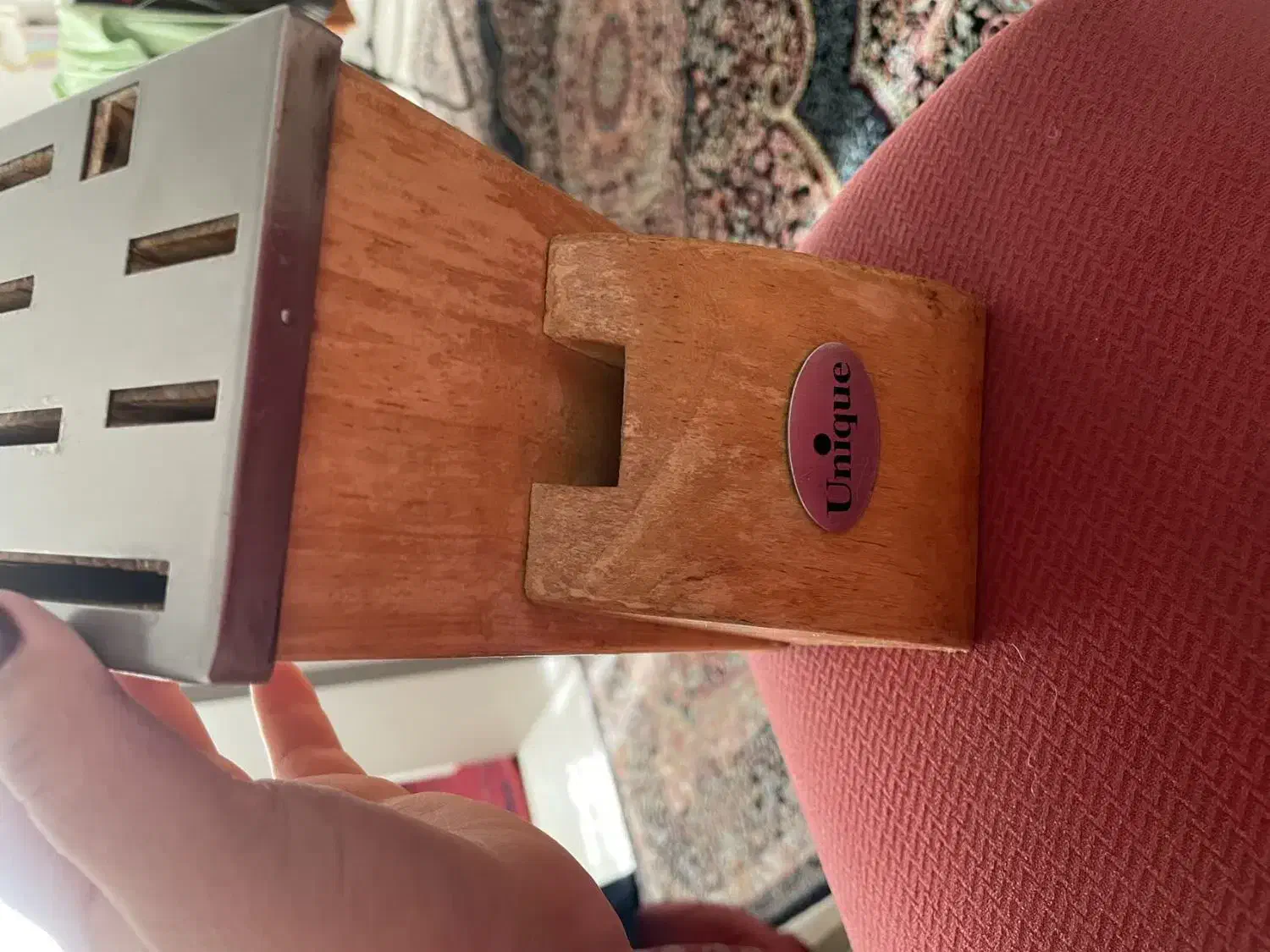 جا چاقوی چوبی برند یونیک|آبچکان و نظمدهنده ظروف|مشهد, نوید|دیوار