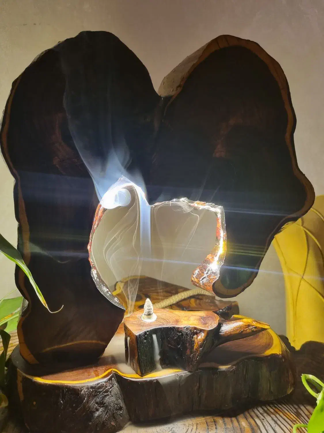 آباژور رستیک دست ساز|چراغ خواب و آباژور|اصفهان, مصلی|دیوار