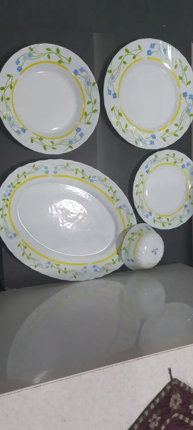 سرویس غذاخوری ۱۲ نفره پارس اپال|ظروف سرو و پذیرایی|چابهار, |دیوار