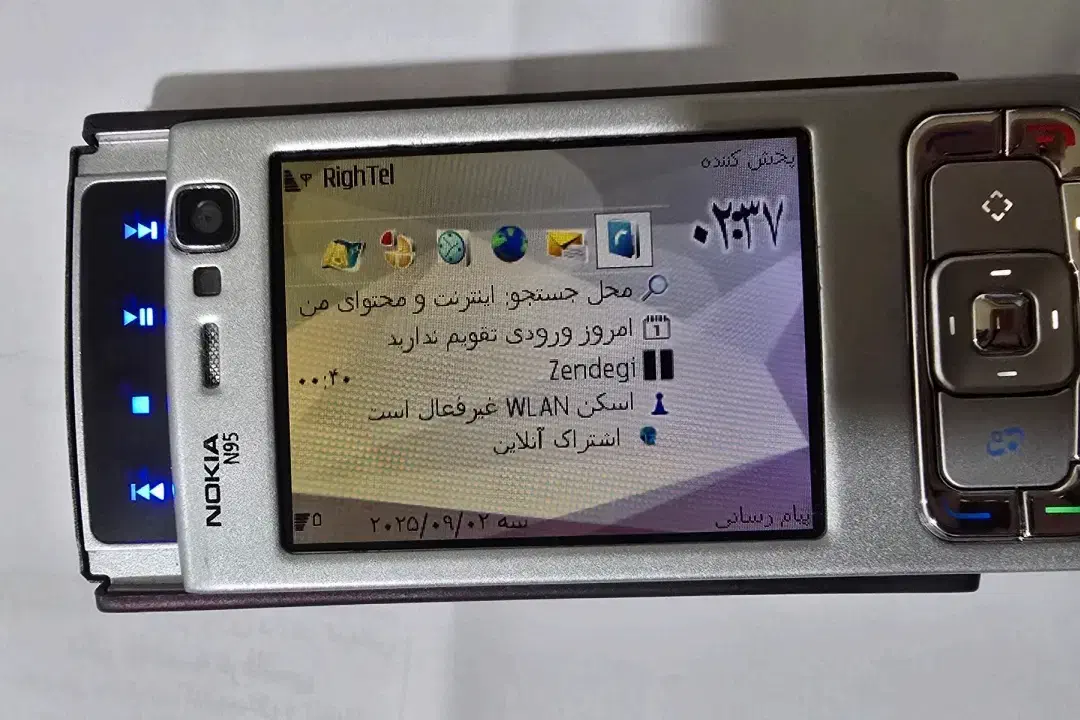 گوشی نوکیا n95|موبایل|سیرجان, |دیوار