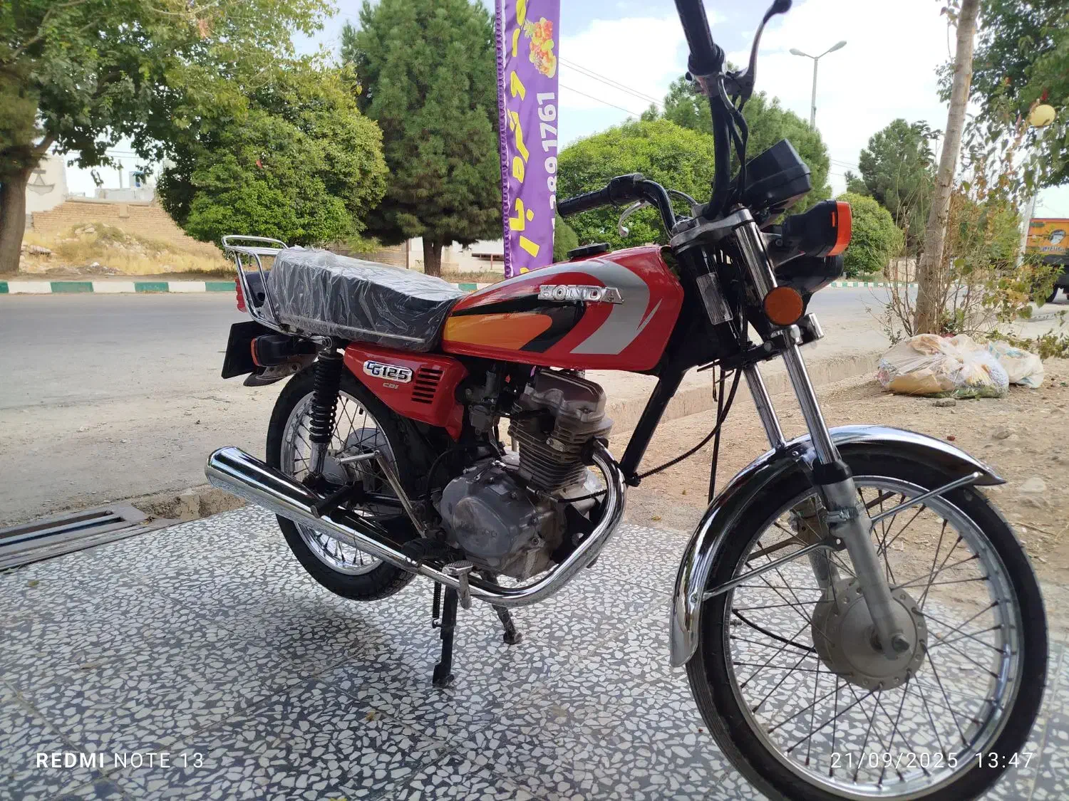 موتور ۱۲۵ مدل ۹۵|موتورسیکلت|شیراز, باغشهر اهل بیت|دیوار