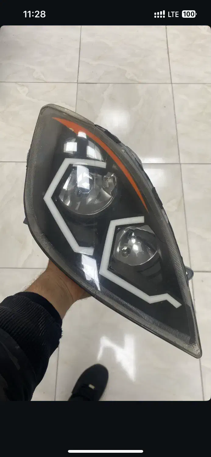 فرمون ۲۰۷ ، مانیتور پنل و ضبط۲۰۷ ، چراغ تیبا اسپرت|قطعات یدکی و لوازم جانبی|رشت, گلسار|دیوار