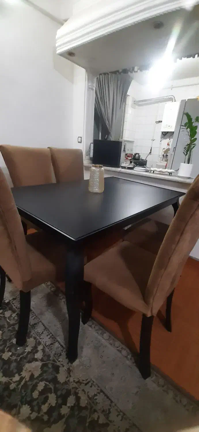 میزناهارخوری ۶نفره|میز و صندلی غذاخوری|ساری, |دیوار