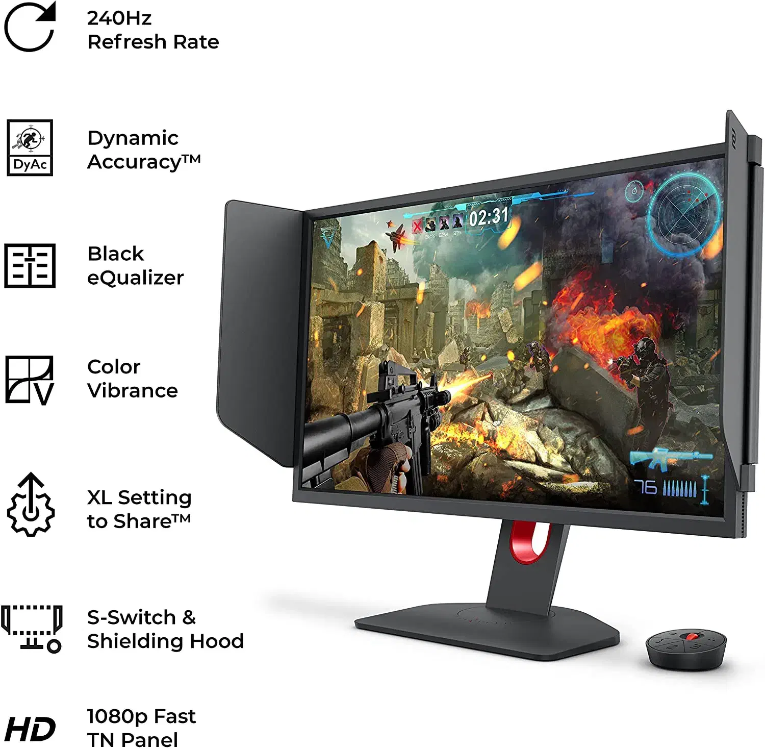 مانیتور گیمینگ benq2546k|قطعات و لوازم جانبی رایانه|اصفهان, مرداویج|دیوار