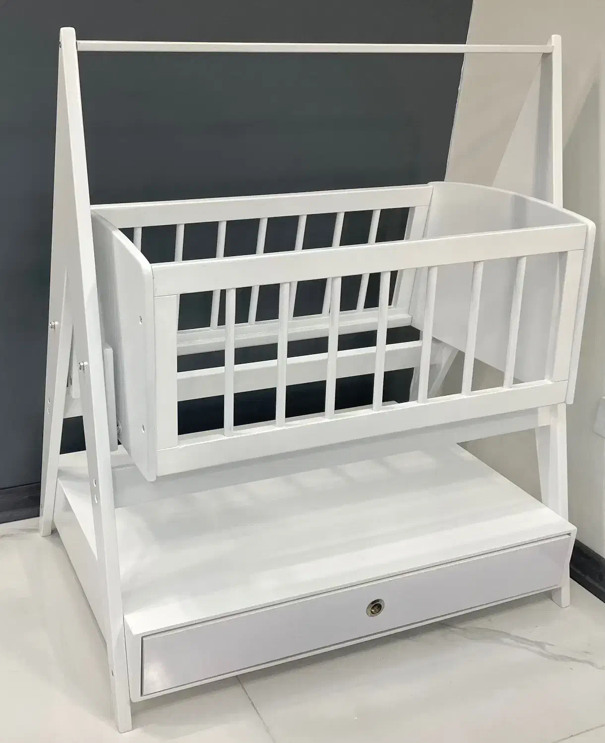 گهواره چوبی جودیکو|اسباب و اثاث بچه|کرج, شهرک بنفشه|دیوار