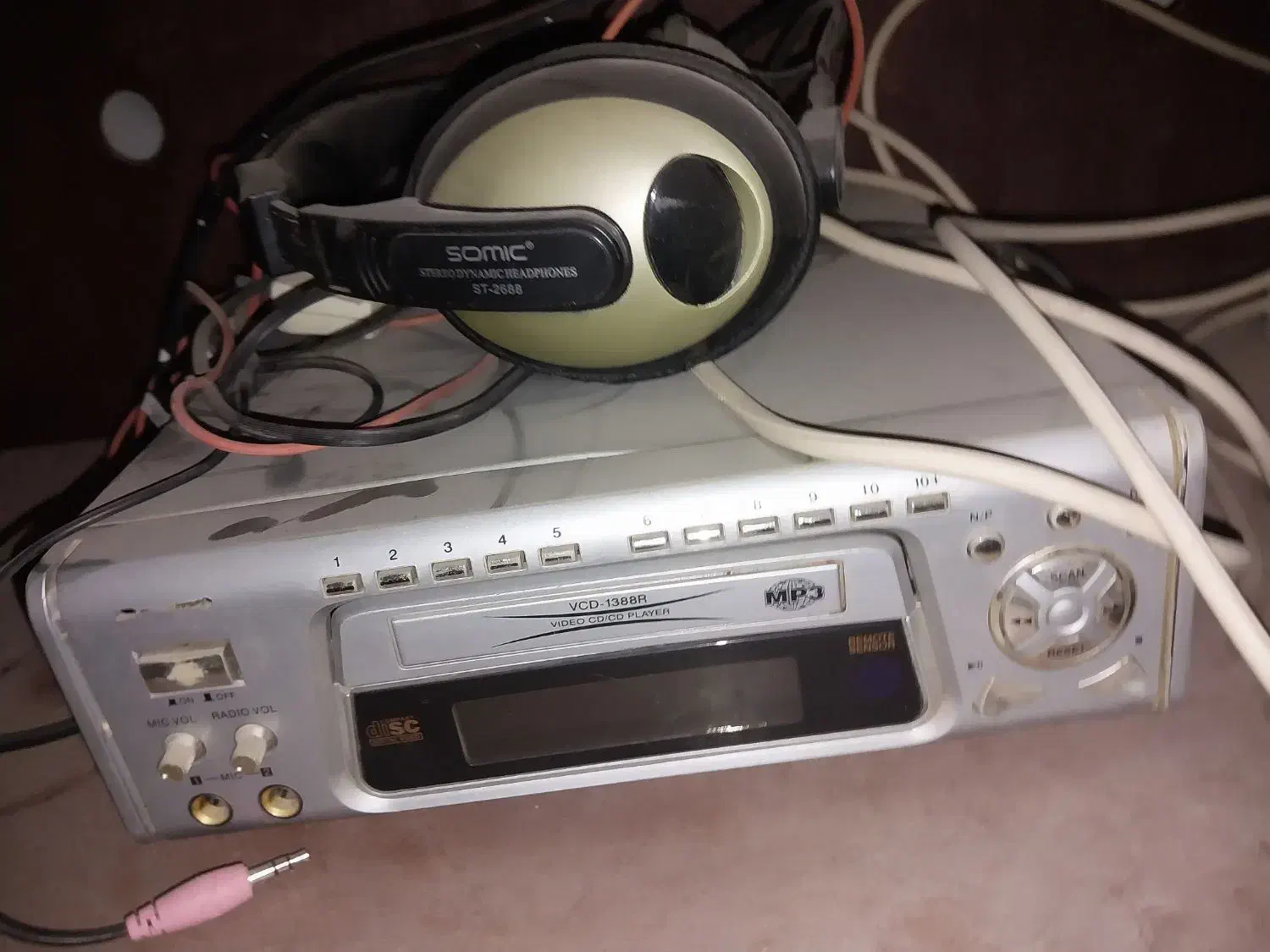 فروش دستگاه سی دی/دی وی دی پلیروهدفون|پخشکننده DVD و ویدیو|خمینیشهر, |دیوار