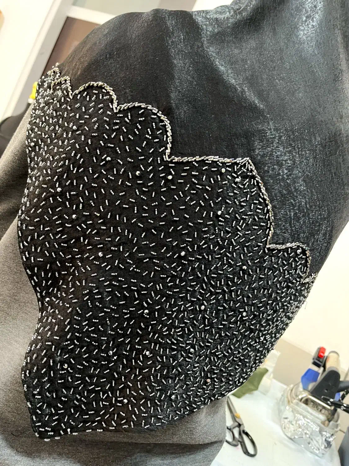 روسری جواهردوزی|لباس|مبارکه, |دیوار