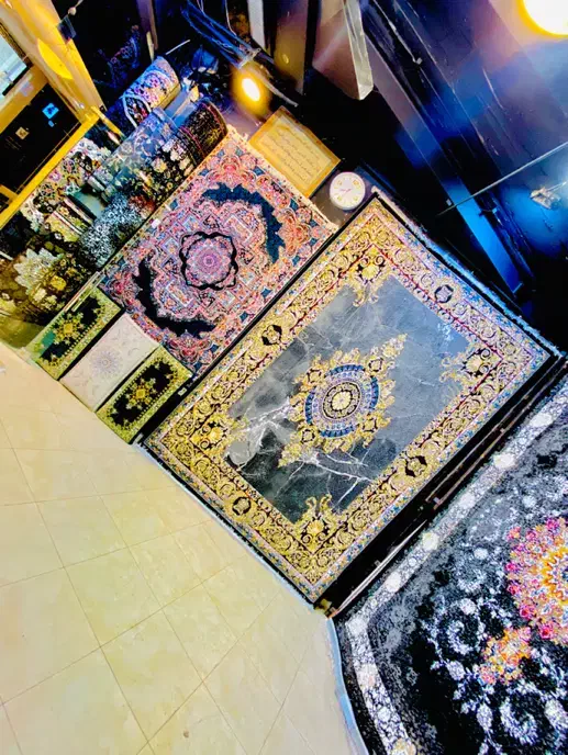 فرش ۹ متری ۱۲ متری ورساچه دودی جهان نما هراج سید|فرش|مشهد, عبادی|دیوار