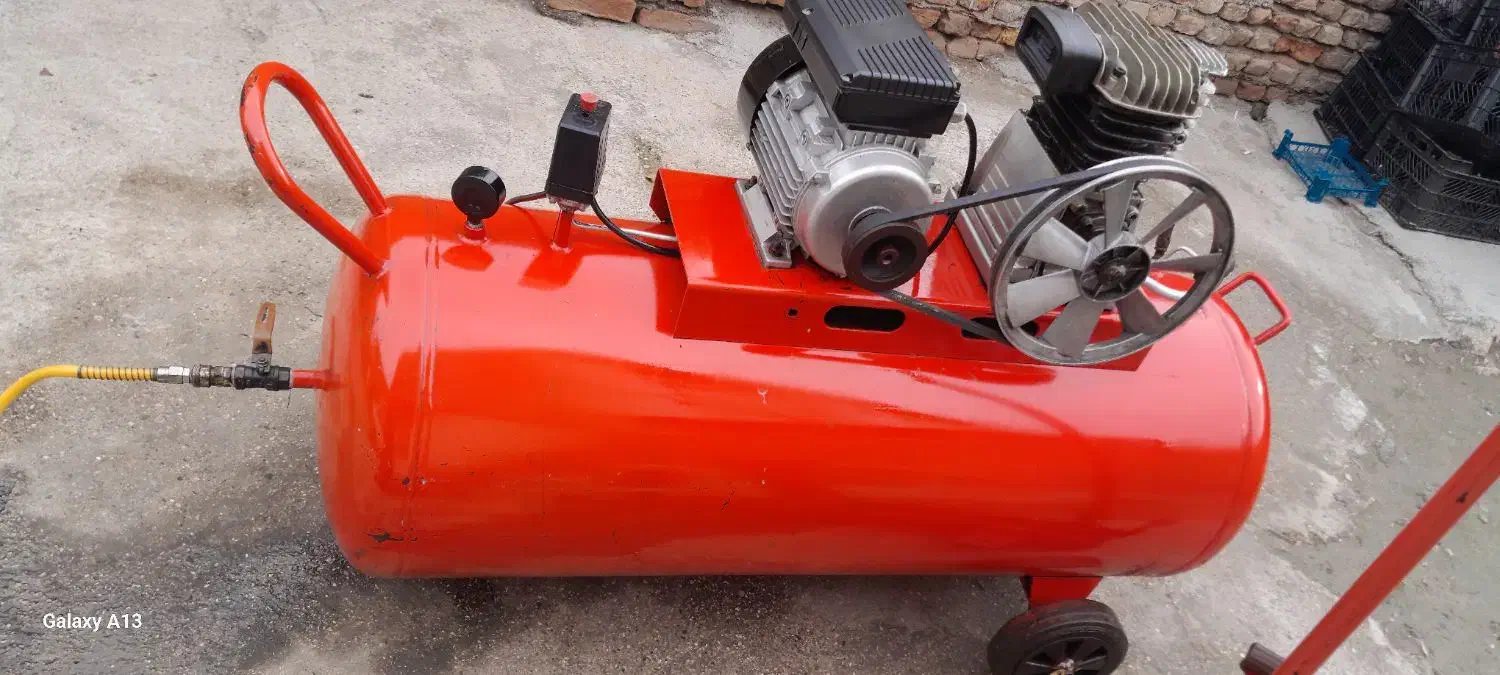 پمپ باد۲۵۰ لیتری|ابزارآلات|بندر ترکمن, |دیوار