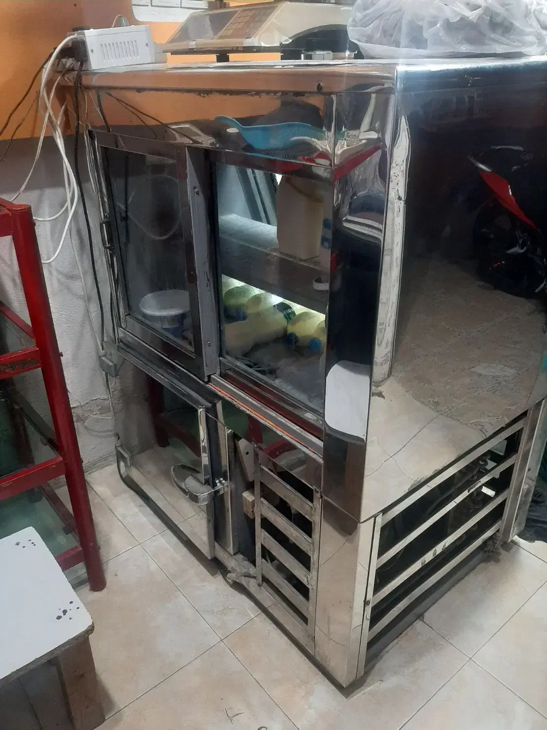 یخچال ویترینی درحد نو|یخچال و فریزر|رشت, لاکان شهر|دیوار