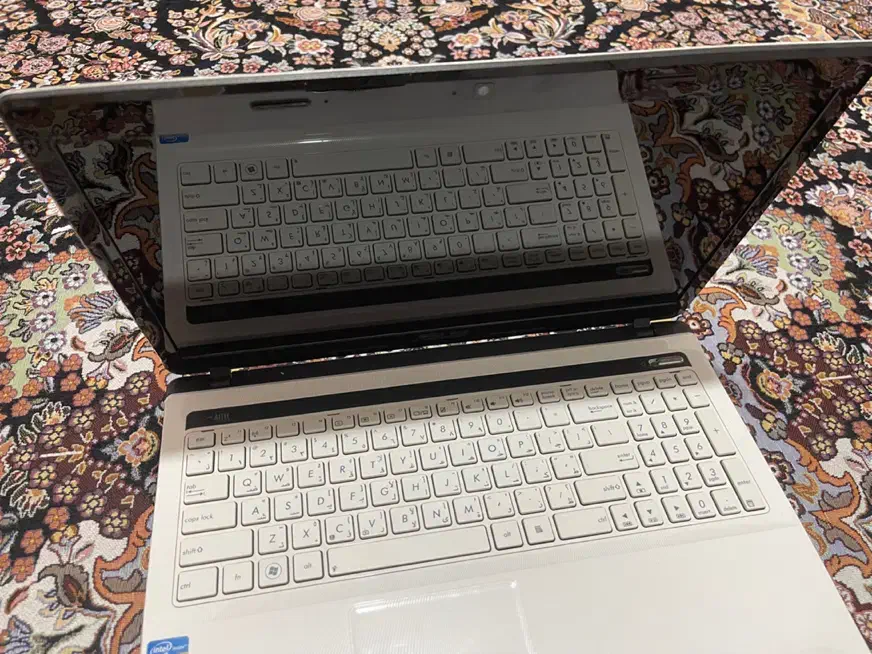 لپ تاپ ایسوس سفید تمیز|رایانه همراه|زاهدان, |دیوار