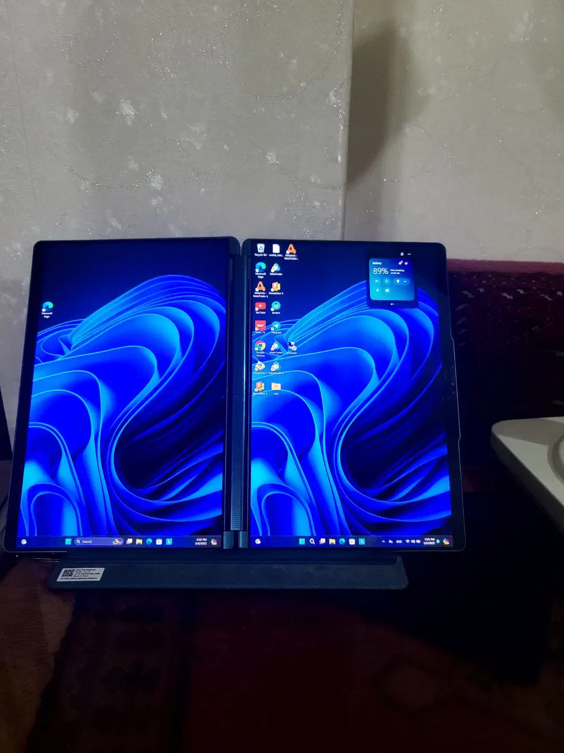 لب تاپ lenovo yoga book 9i|رایانه همراه|اسلام‌شهر, مطهری|دیوار