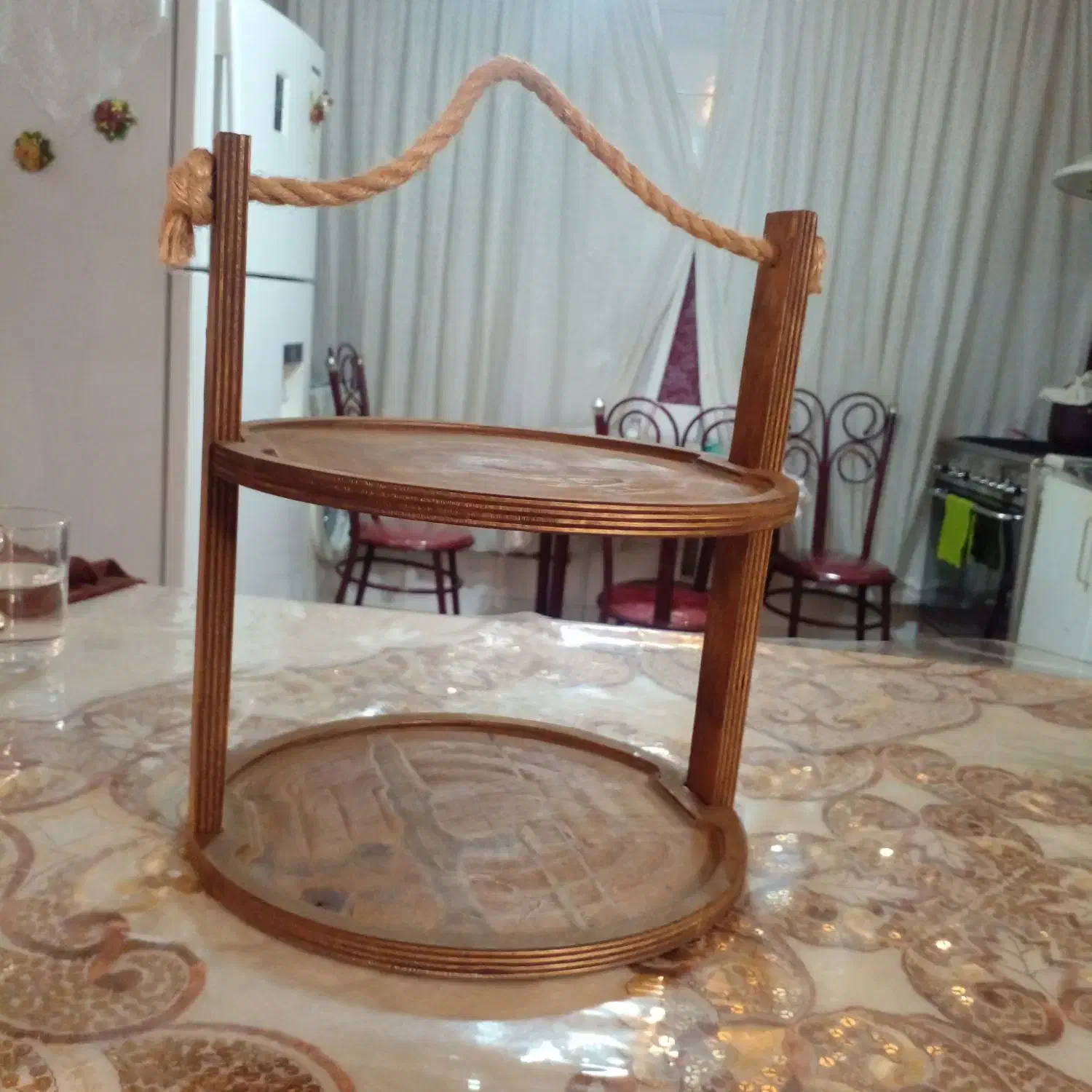 میوه خوری چوبی|ظروف سرو و پذیرایی|تهران, پرستار|دیوار